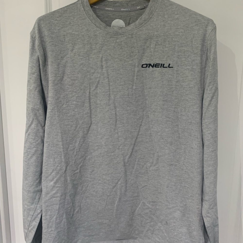 O'Neill Heather Gray Long Sleeve Tee A9